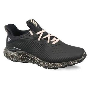 Kids Black and Pink Sneakers Size 6 1/2